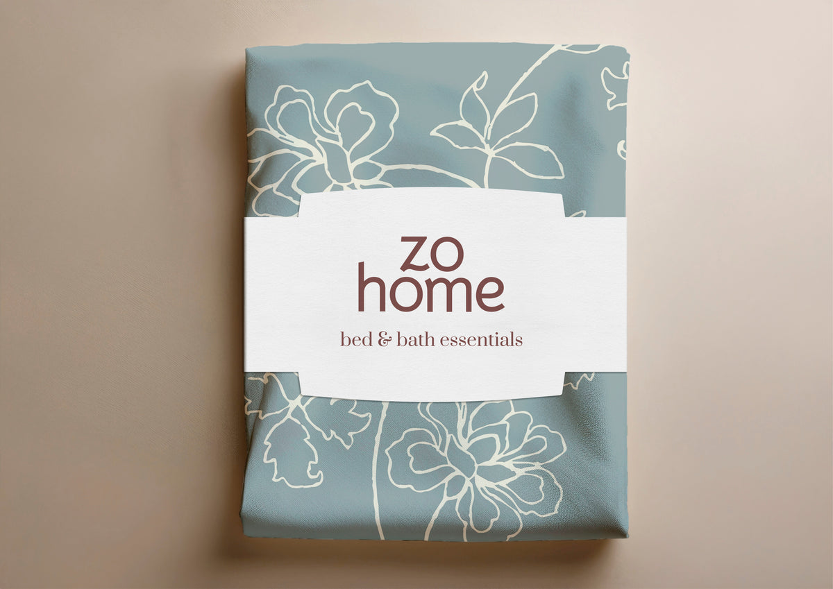 Zohome - Housse De Couette - Alva - Blue