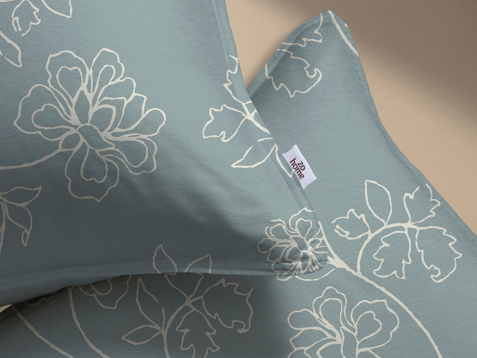 Zohome - Housse De Couette - Alva - Blue