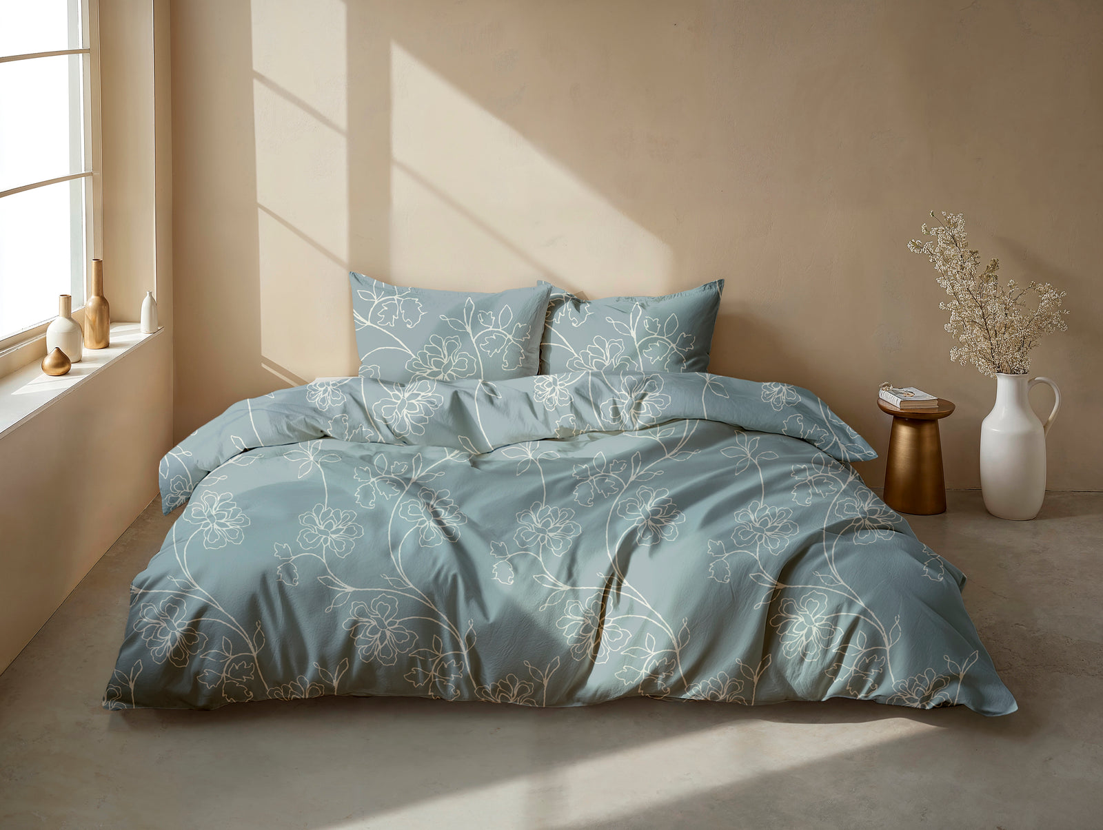 Zohome - Housse De Couette - Alva - Blue