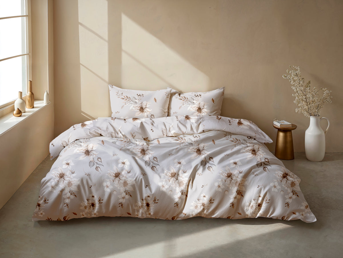 Zohome - Housse De Couette - Elara - Grey