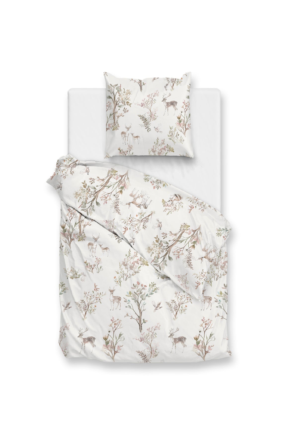 Zohome - Housse De Couette - Hazel - Off-White