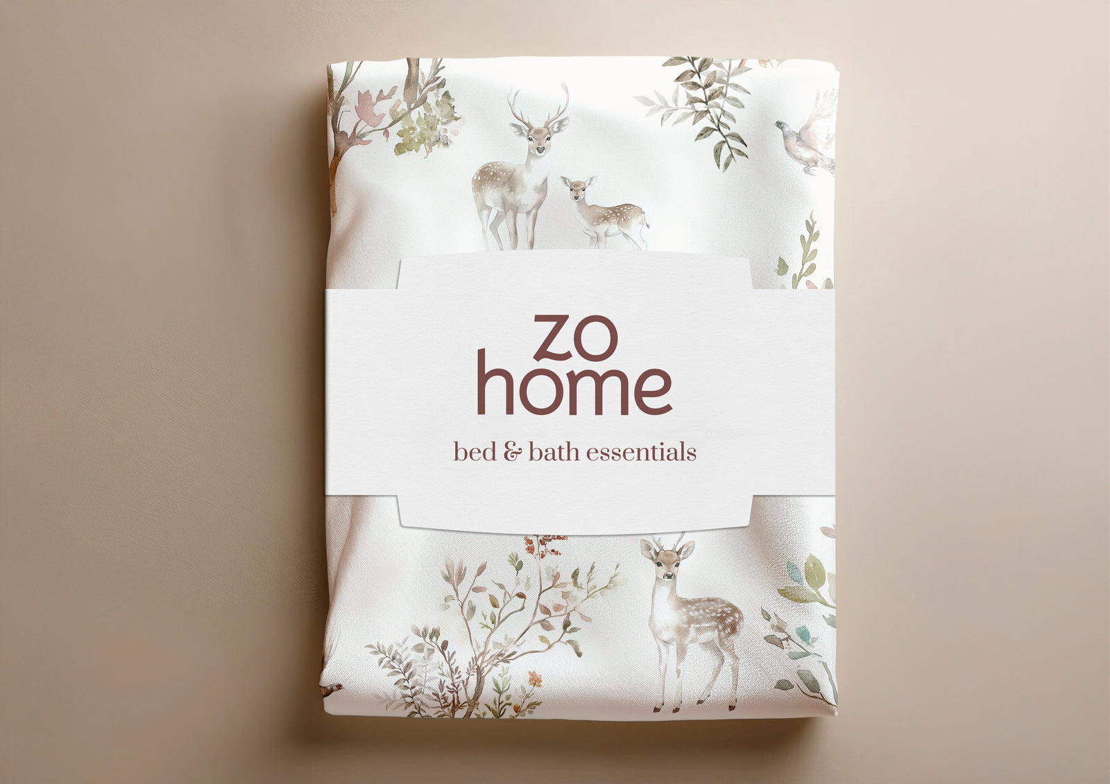 Zohome - Housse De Couette - Hazel - Off-White