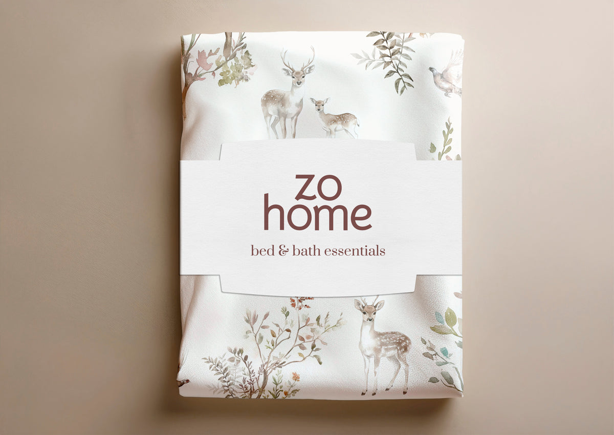 Zohome - Housse De Couette - Hazel - Off-White