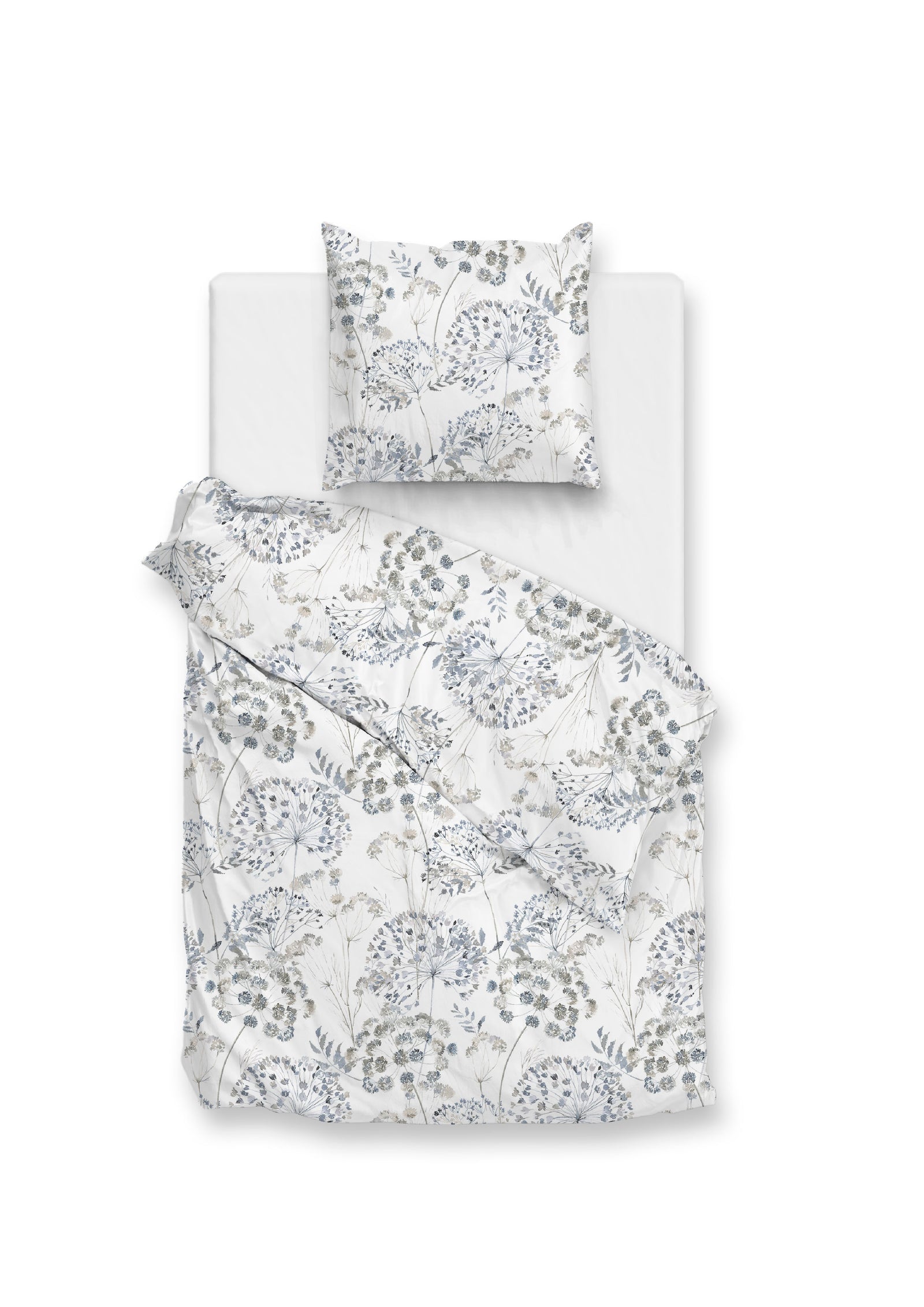 Zohome - Housse De Couette - Eira - White