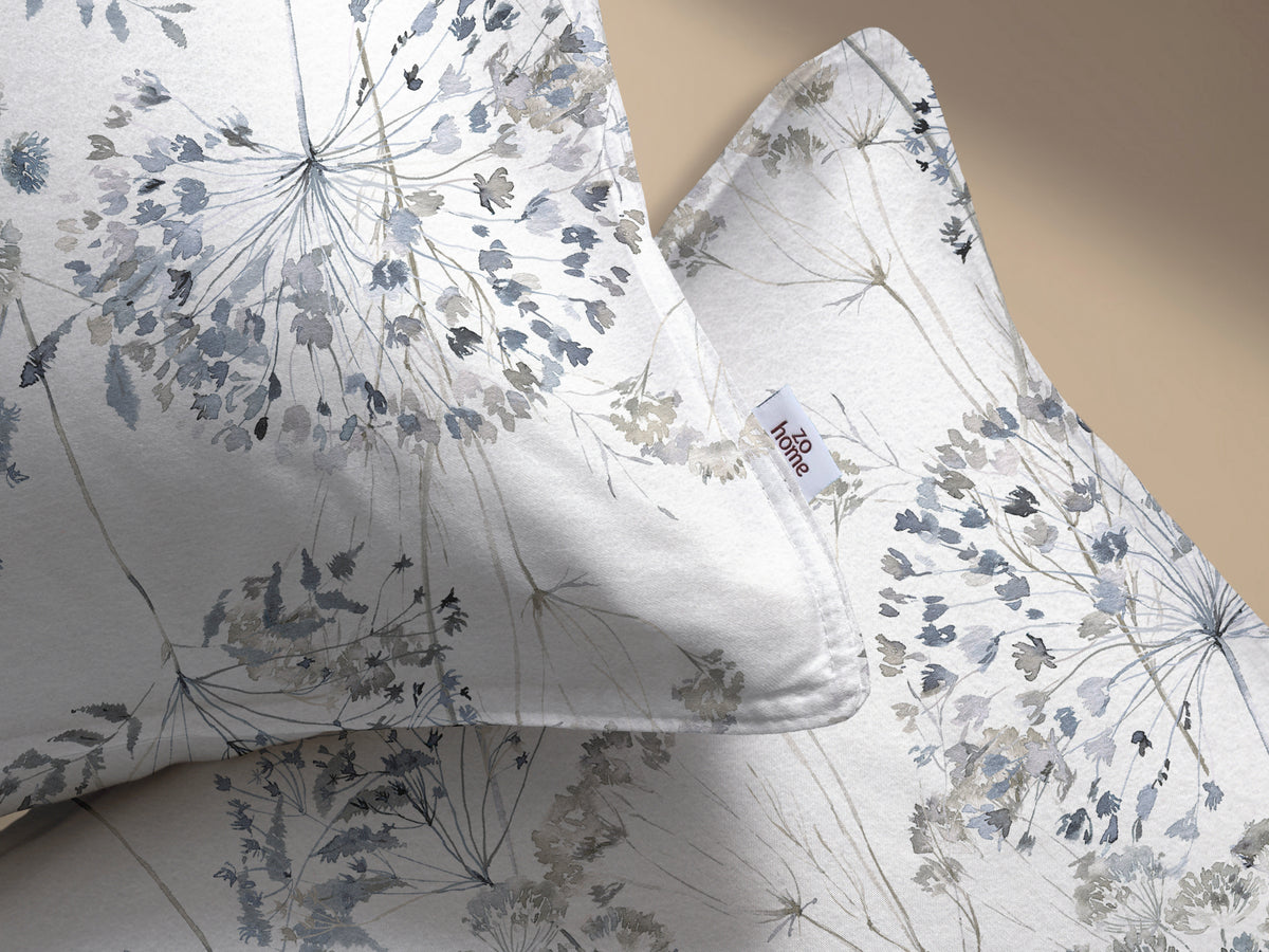 Zohome - Housse De Couette - Eira - White