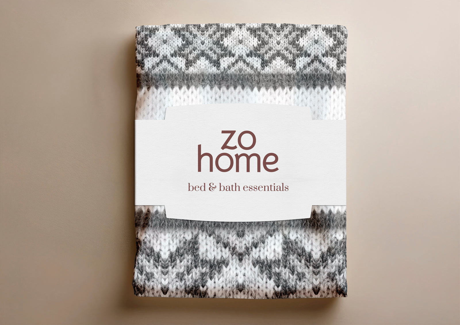 Zohome - Housse De Couette - Anika - Grey
