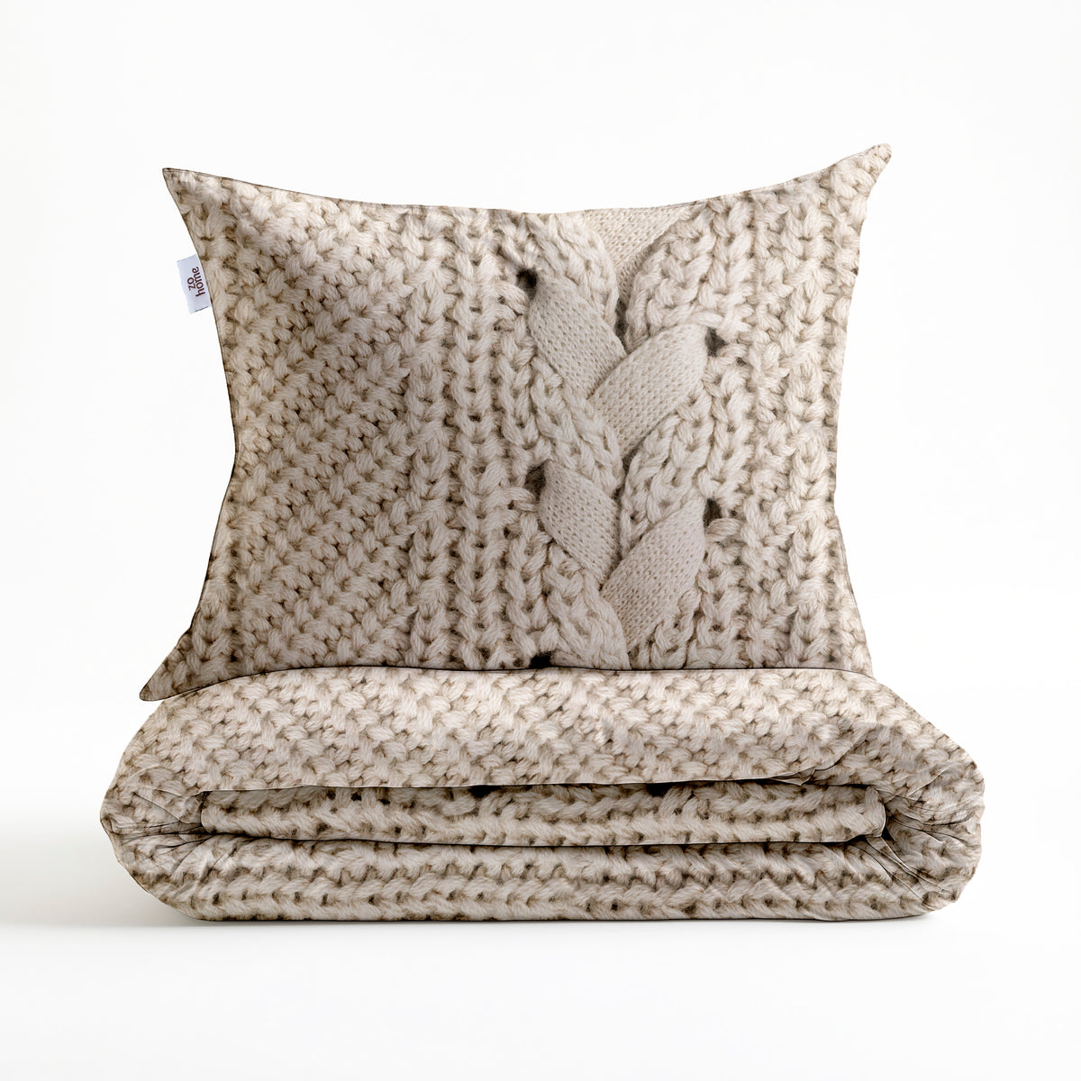 Zohome - Housse De Couette - Mira - Natural