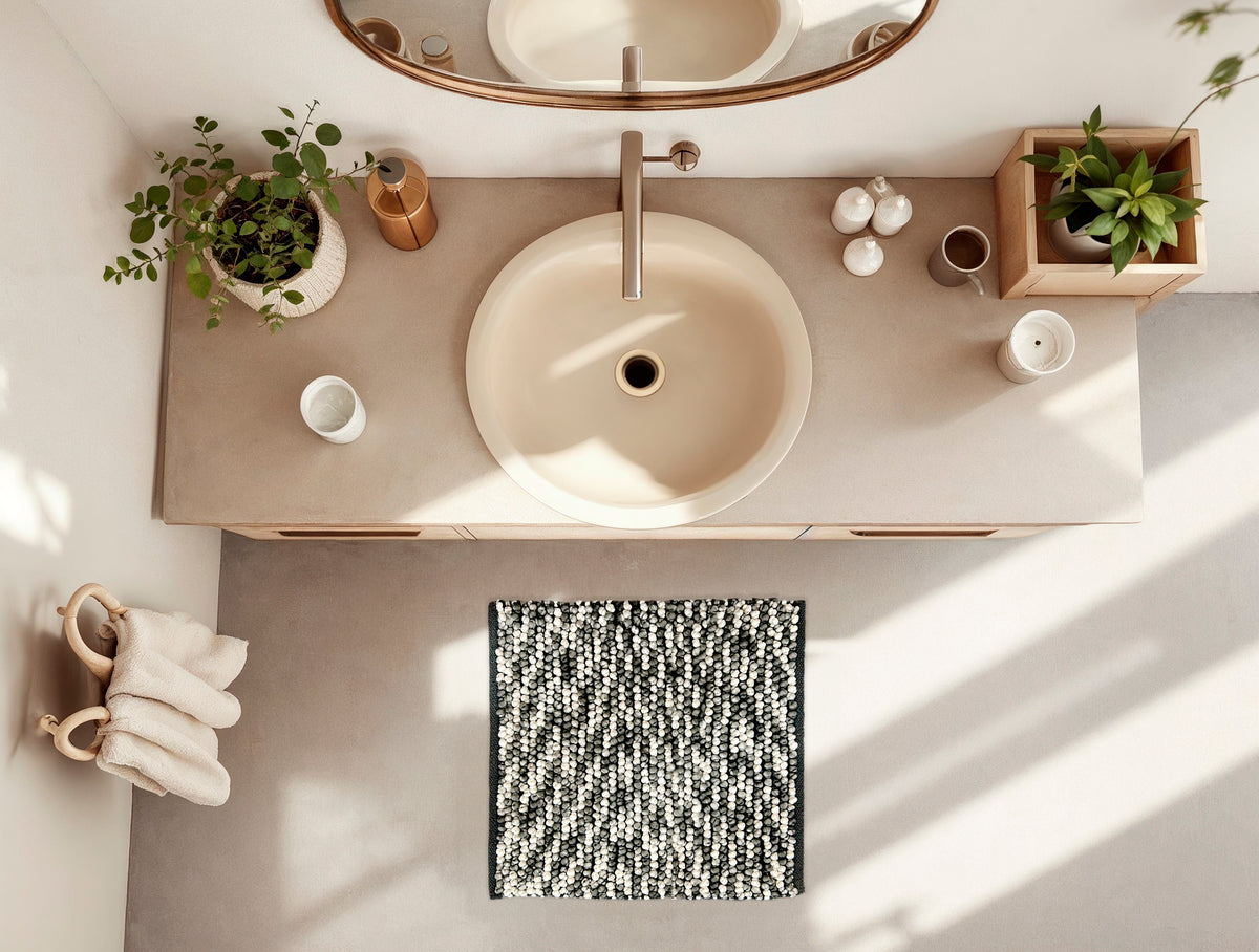 Zohome - Tapis De Bain - Zola - Natural
