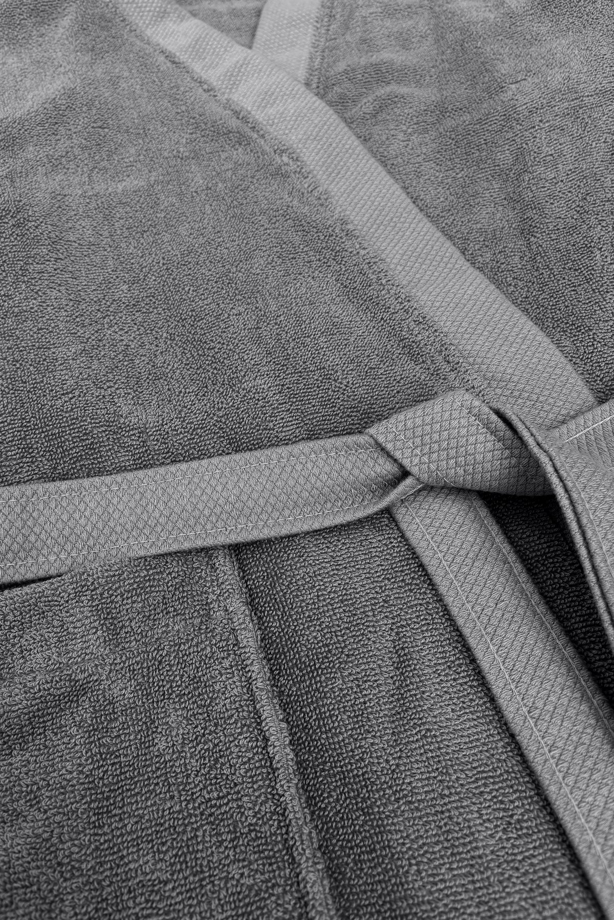 Heckettlane - Peignoir - Premium - Classic Anthracite