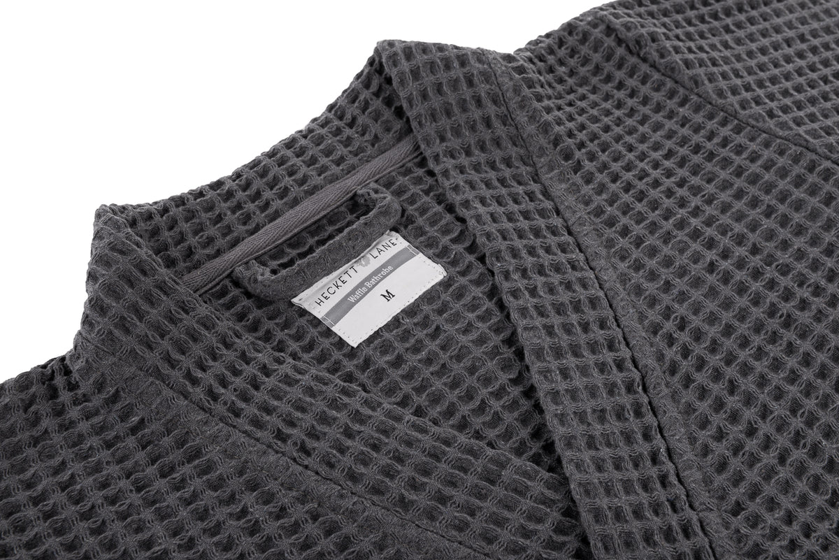 Heckettlane - Peignoir - Wafel - Steel Grey