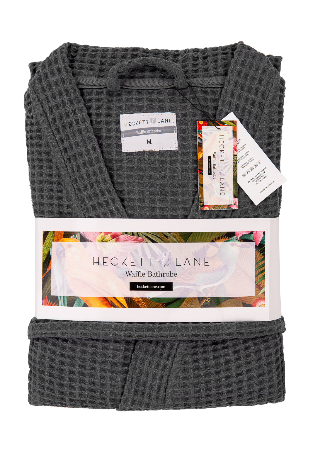 Heckettlane - Peignoir - Wafel - Steel Grey