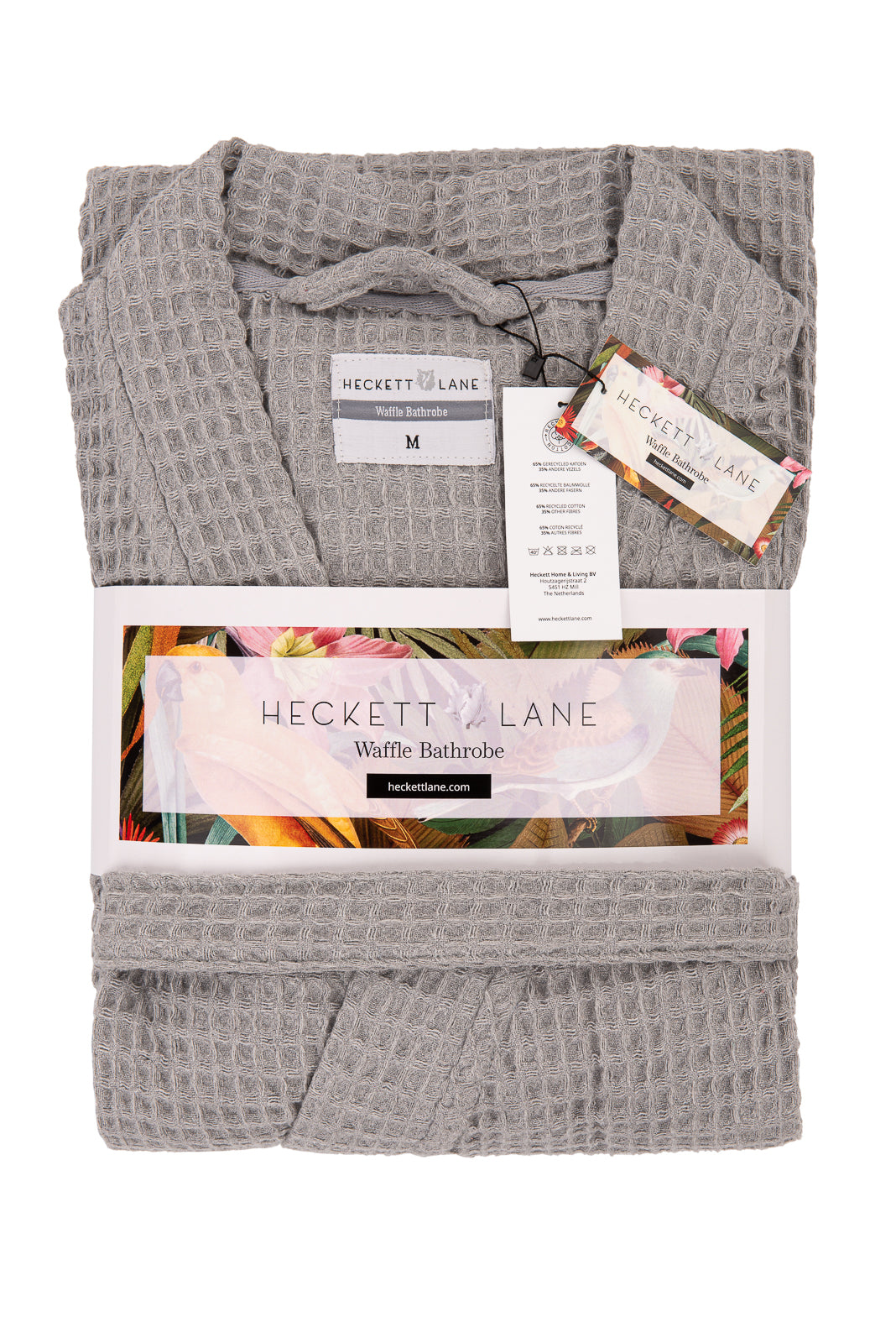 Heckettlane - Peignoir - Wafel - Melange Grey
