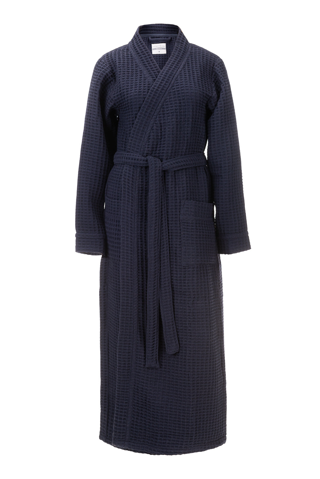 Heckettlane - Peignoir - Wafel - Navy Blue