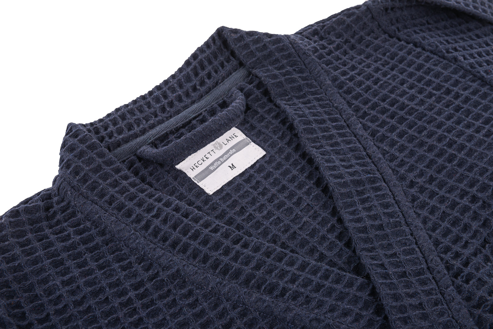 Heckettlane - Peignoir - Wafel - Navy Blue