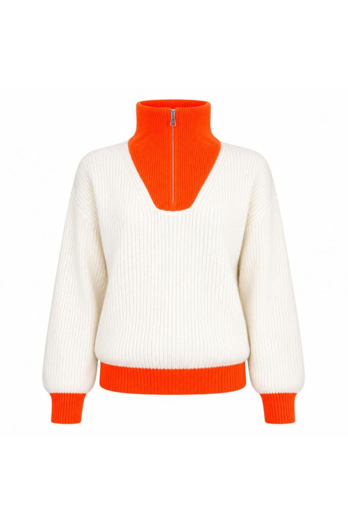 Breckenridge II - Offwhite/Neon Orange