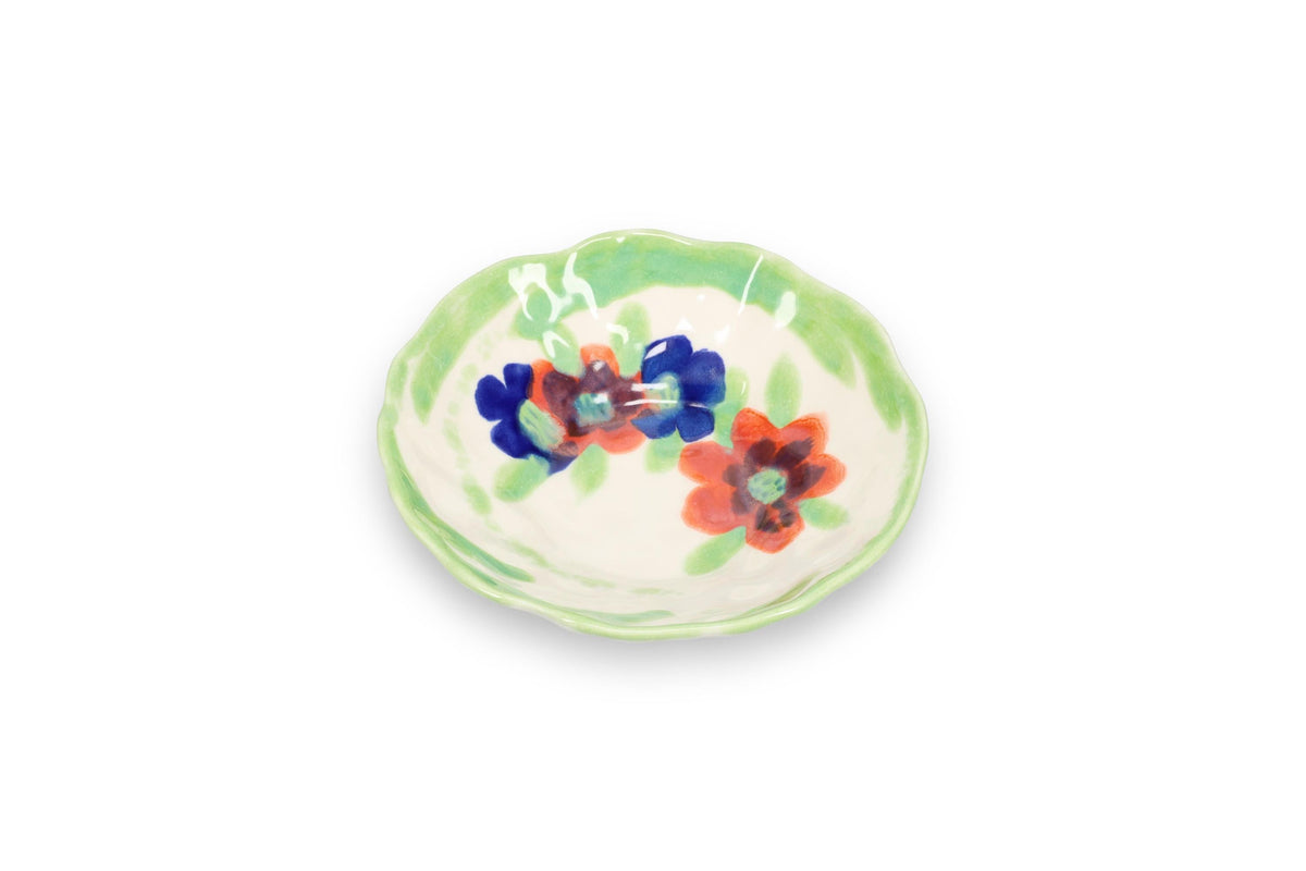 S&P - Fleur Bol 21,5xH6cm Fleur - 1 SET - 4 pièces