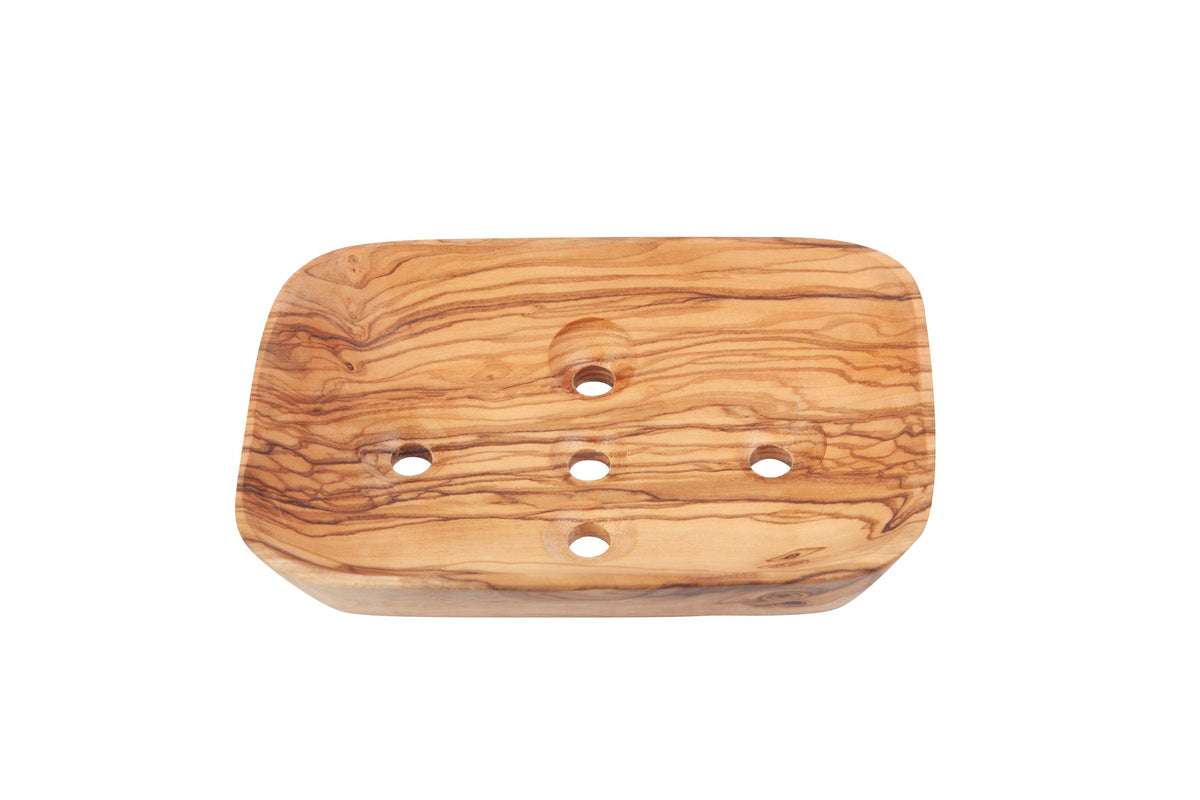 Olive Wood Sponge Holder