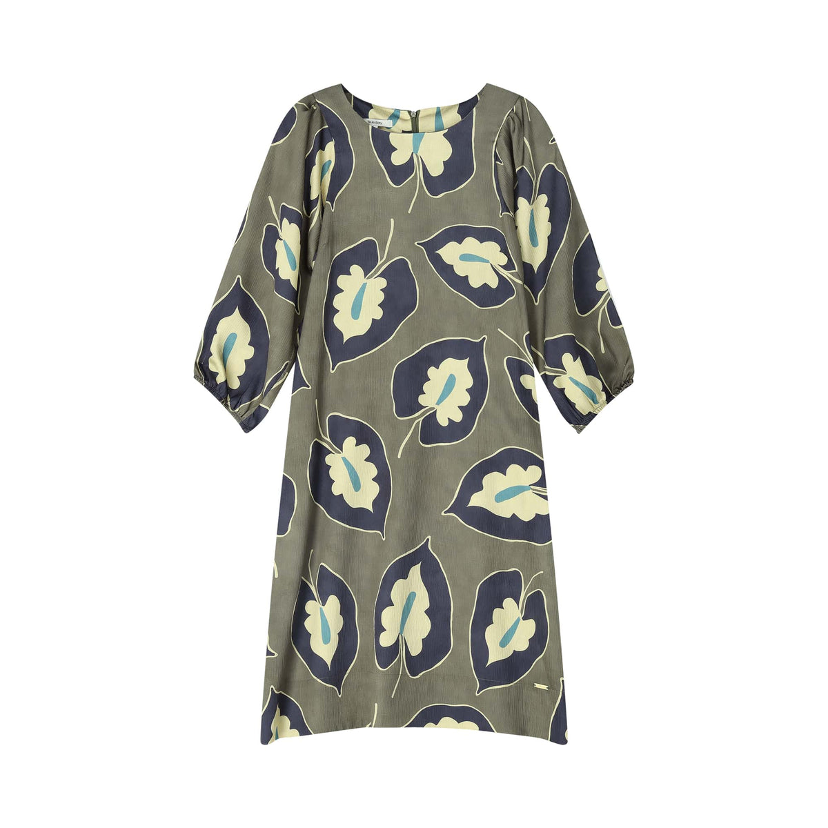 Robe - Dana Olive Gold Leaves