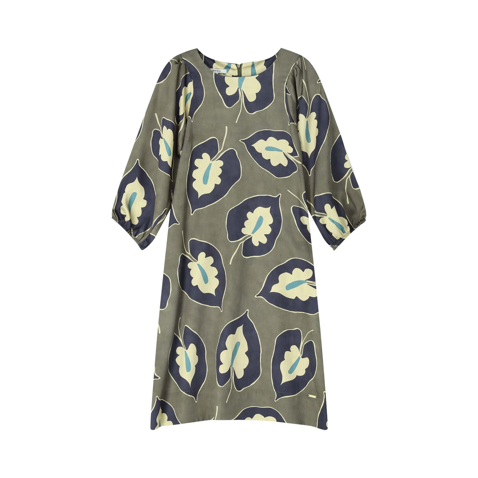 Robe - Dana Olive Gold Leaves