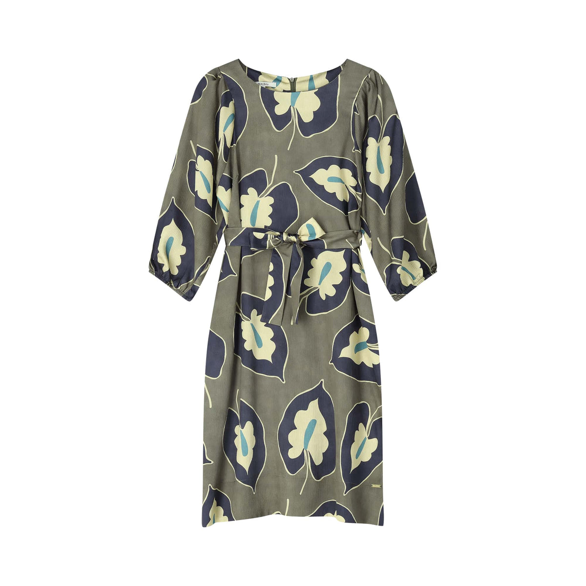 Robe - Dana Olive Gold Leaves