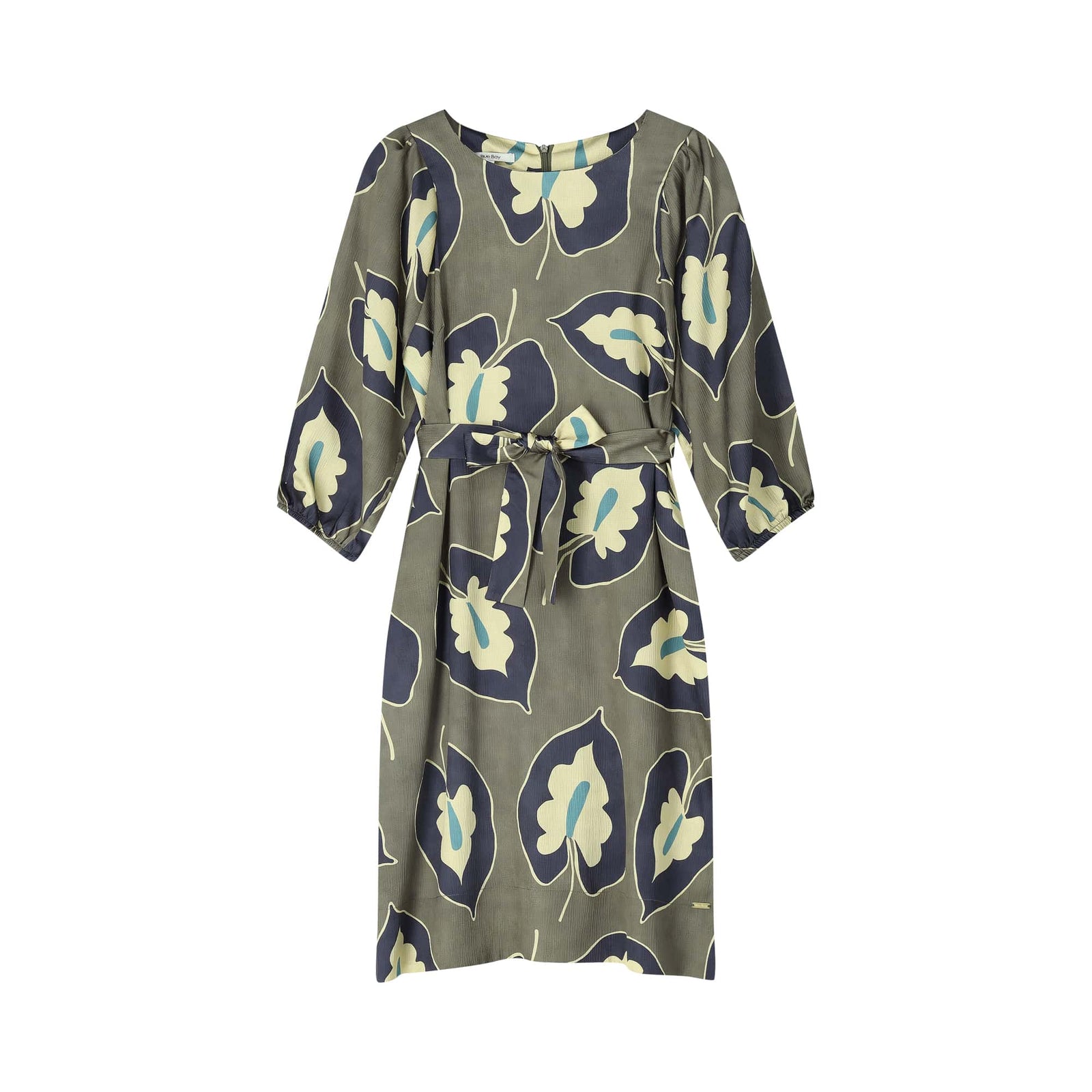 Robe - Dana Olive Gold Leaves