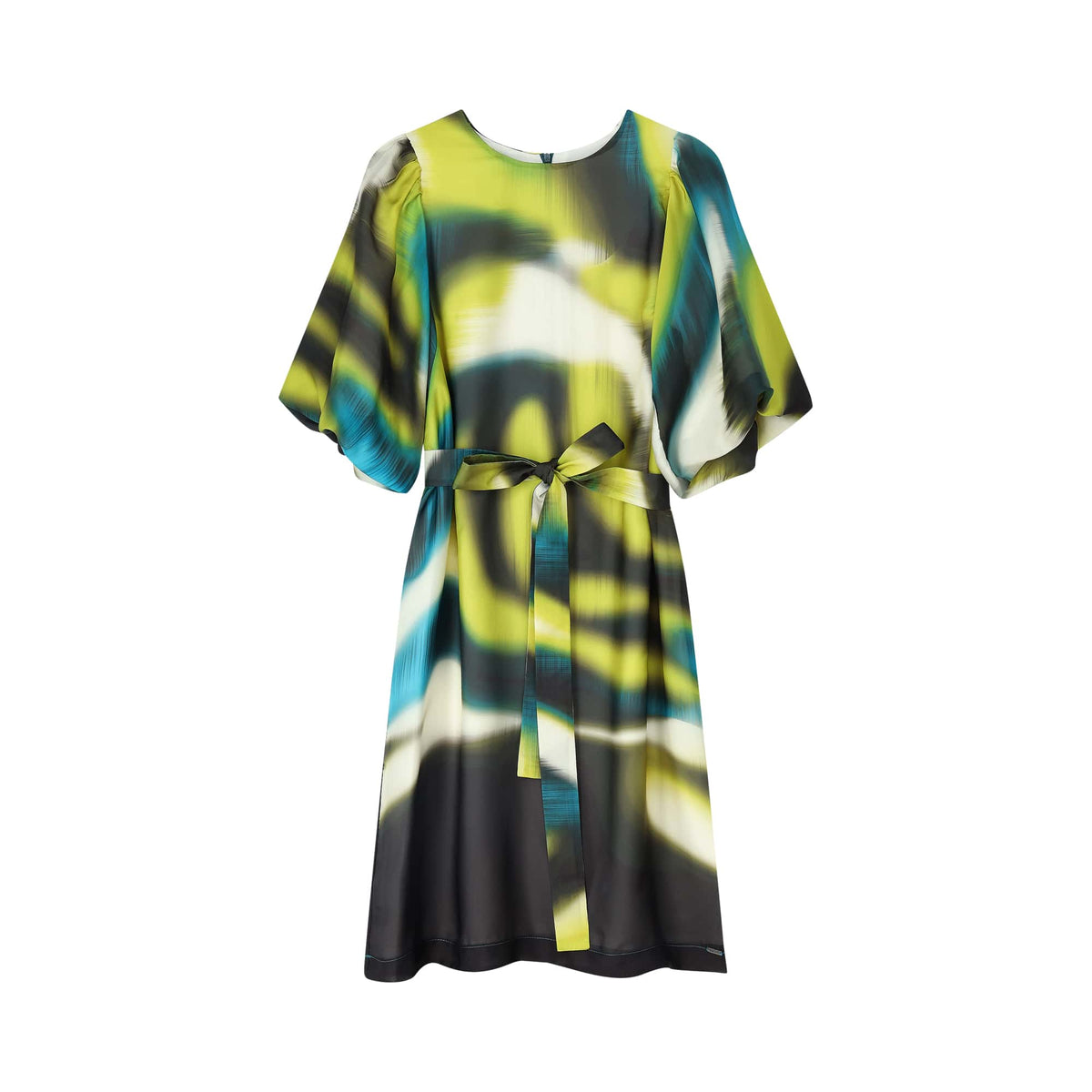 Robe - Denise Lime Petrol Waves