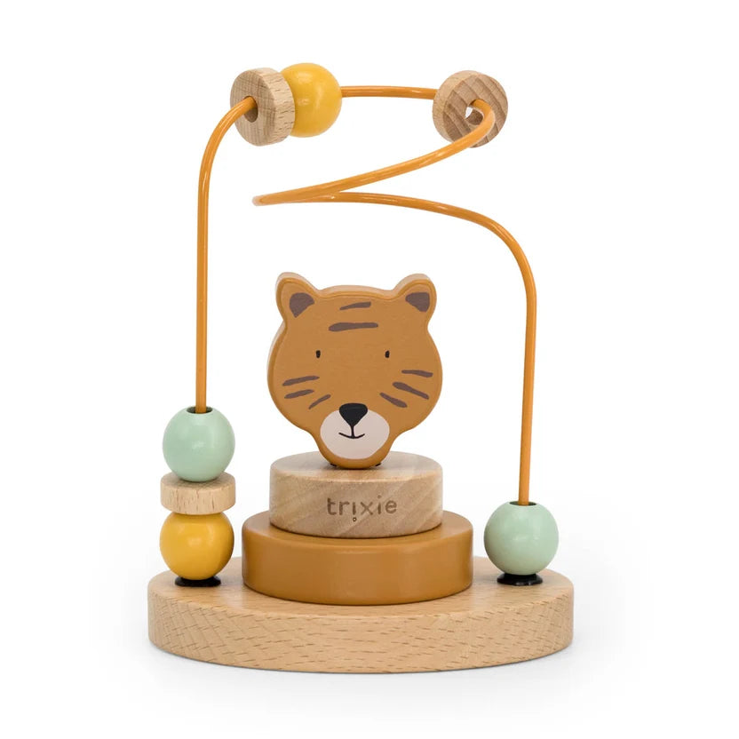 Houten kralenframe - Mr. Tiger