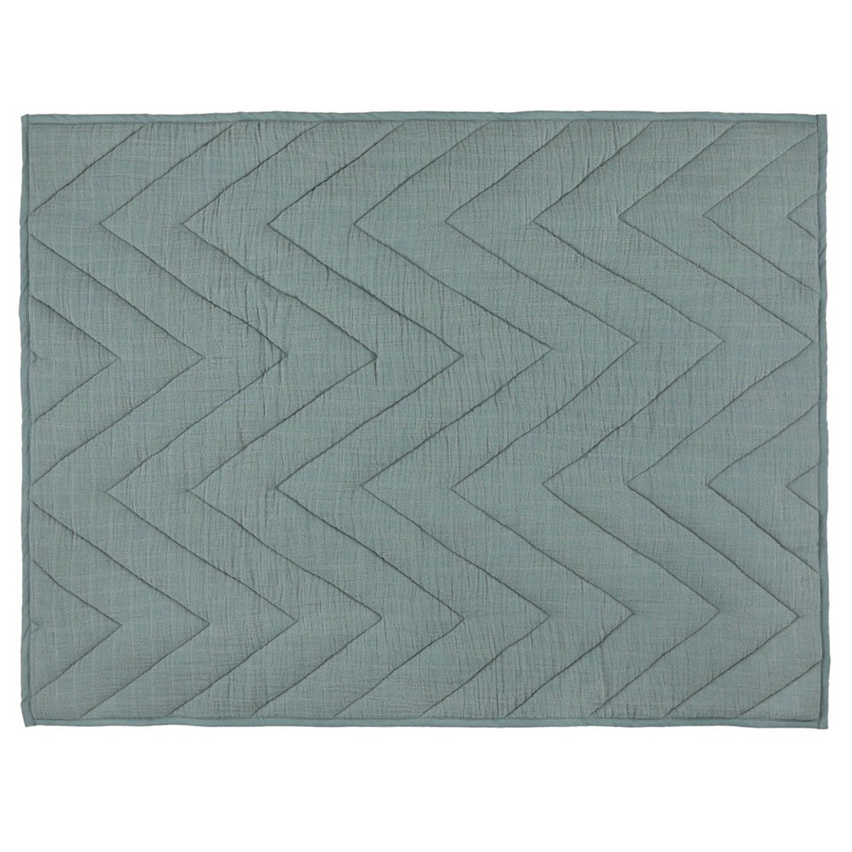 Couverture en coton | 75x100cm - Bliss Petrol