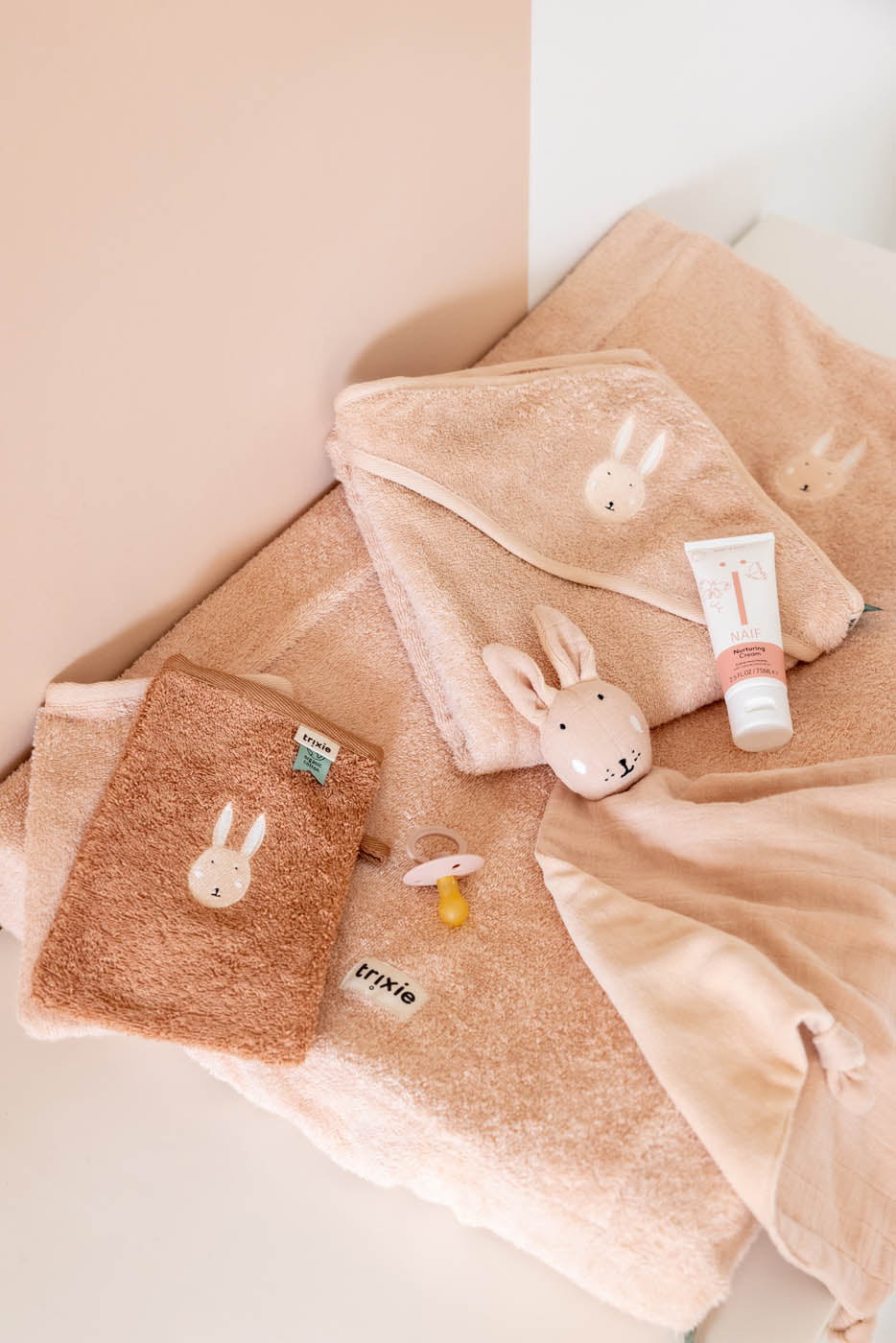 Gants de toilette 2-pack - Aura Rabbit