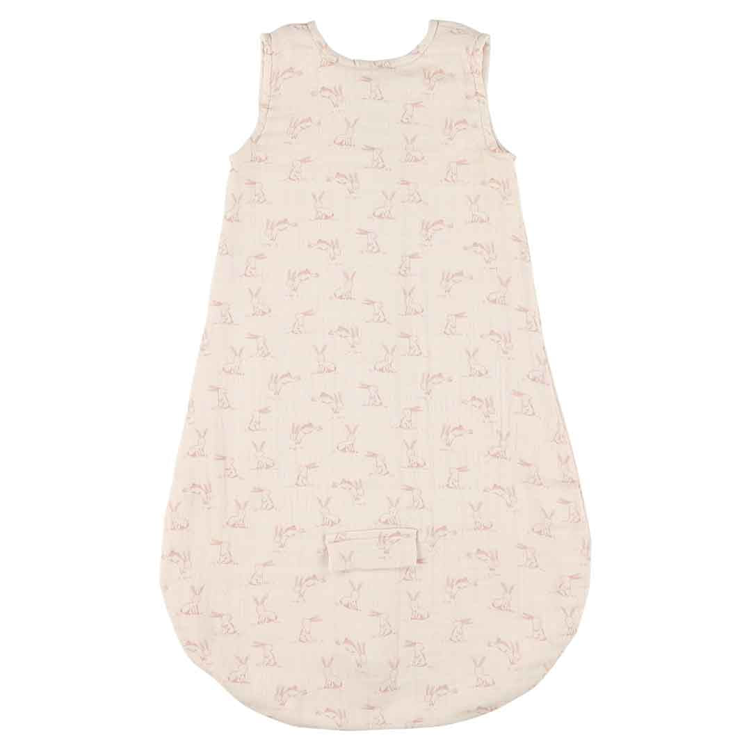 Gigoteuse en mousseline sans manches | 70cm - Rosy Rabbit