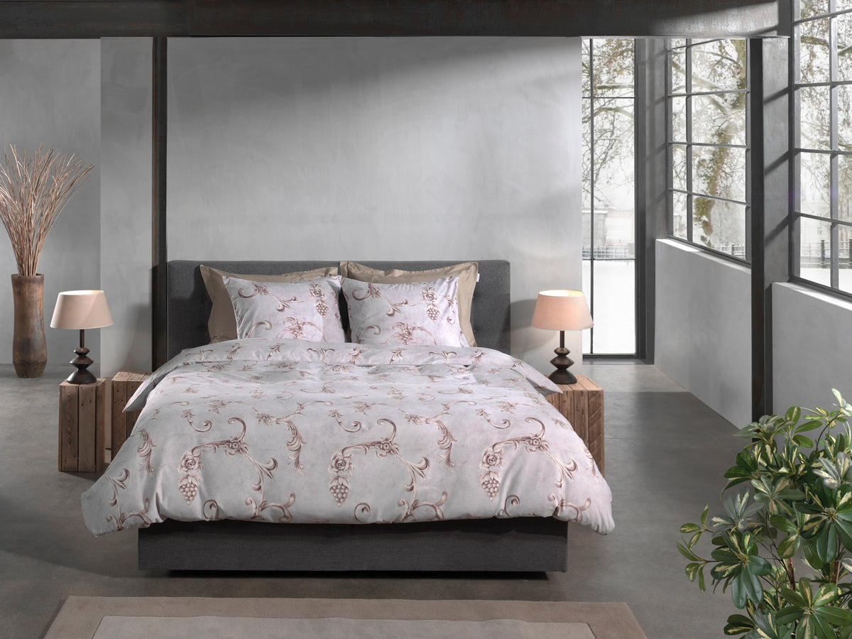Heckettlane - Housse De Couette - Rosalie - Grey