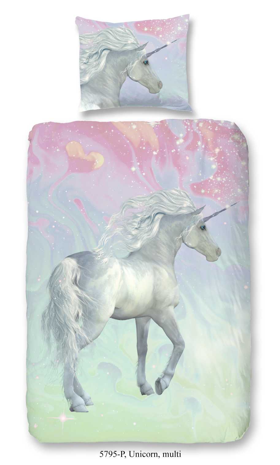 Good Morning - Housse De Couette - Unicorn - Multi