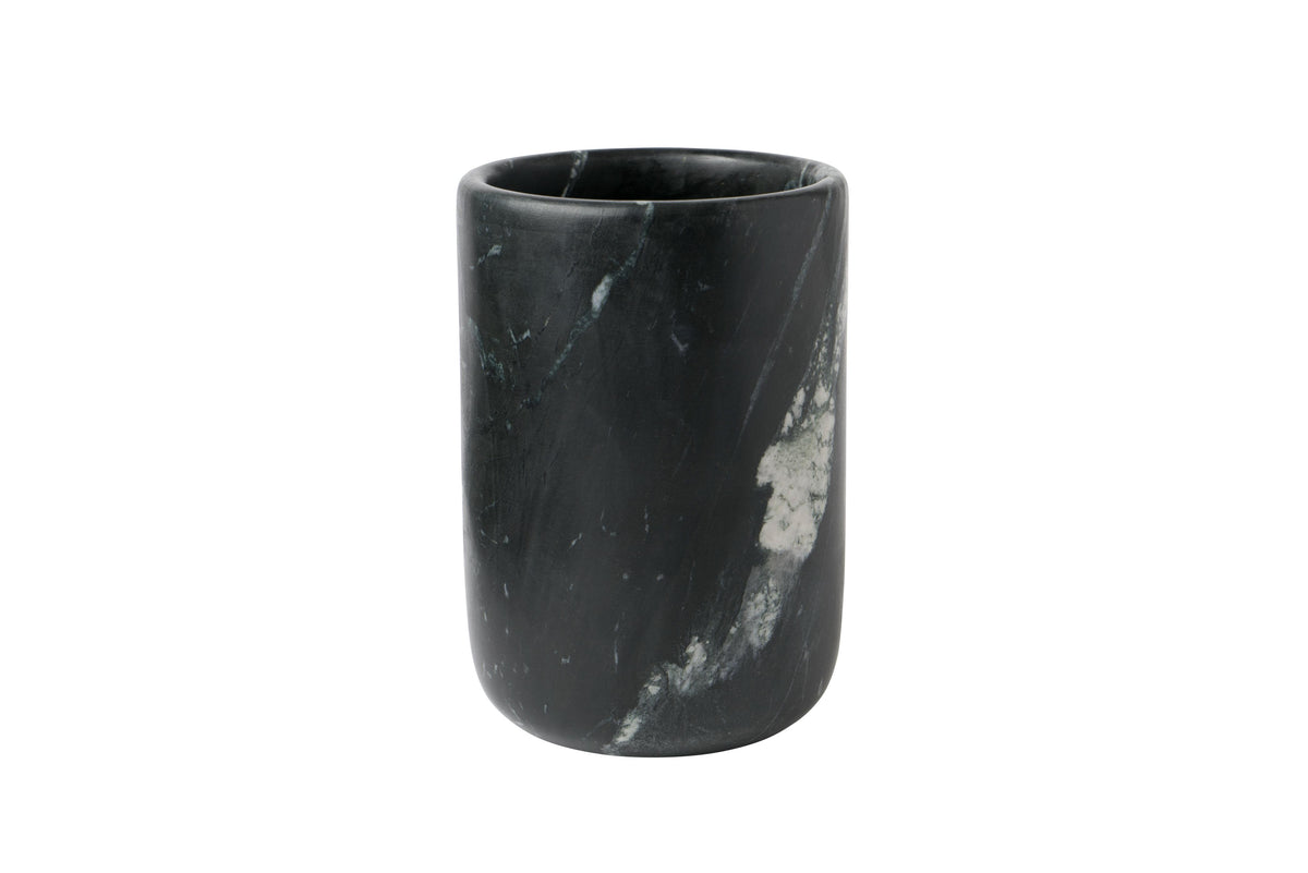 Salerno Black Marble Bottle Holder