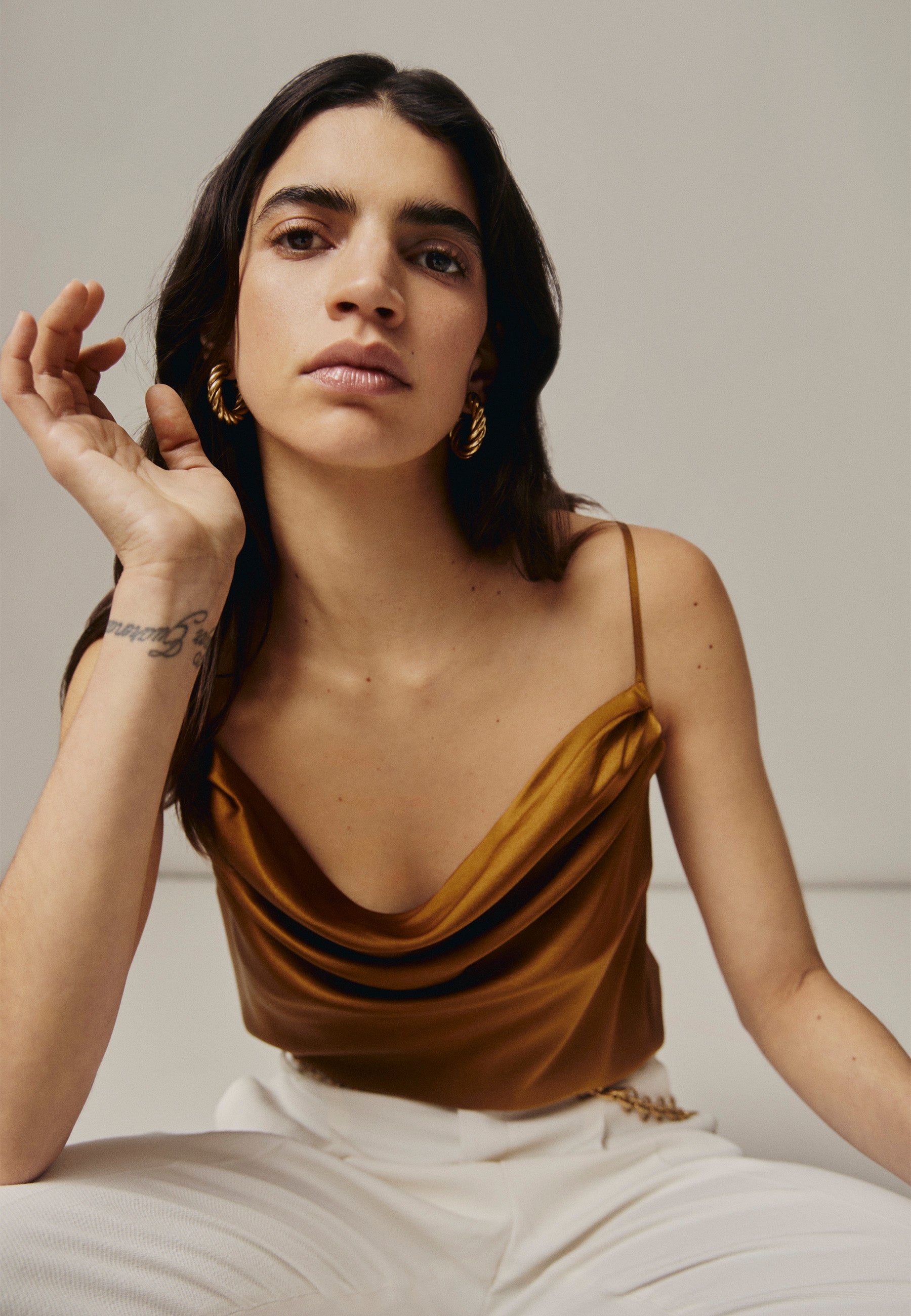 Talya - Topje - Bronze - W