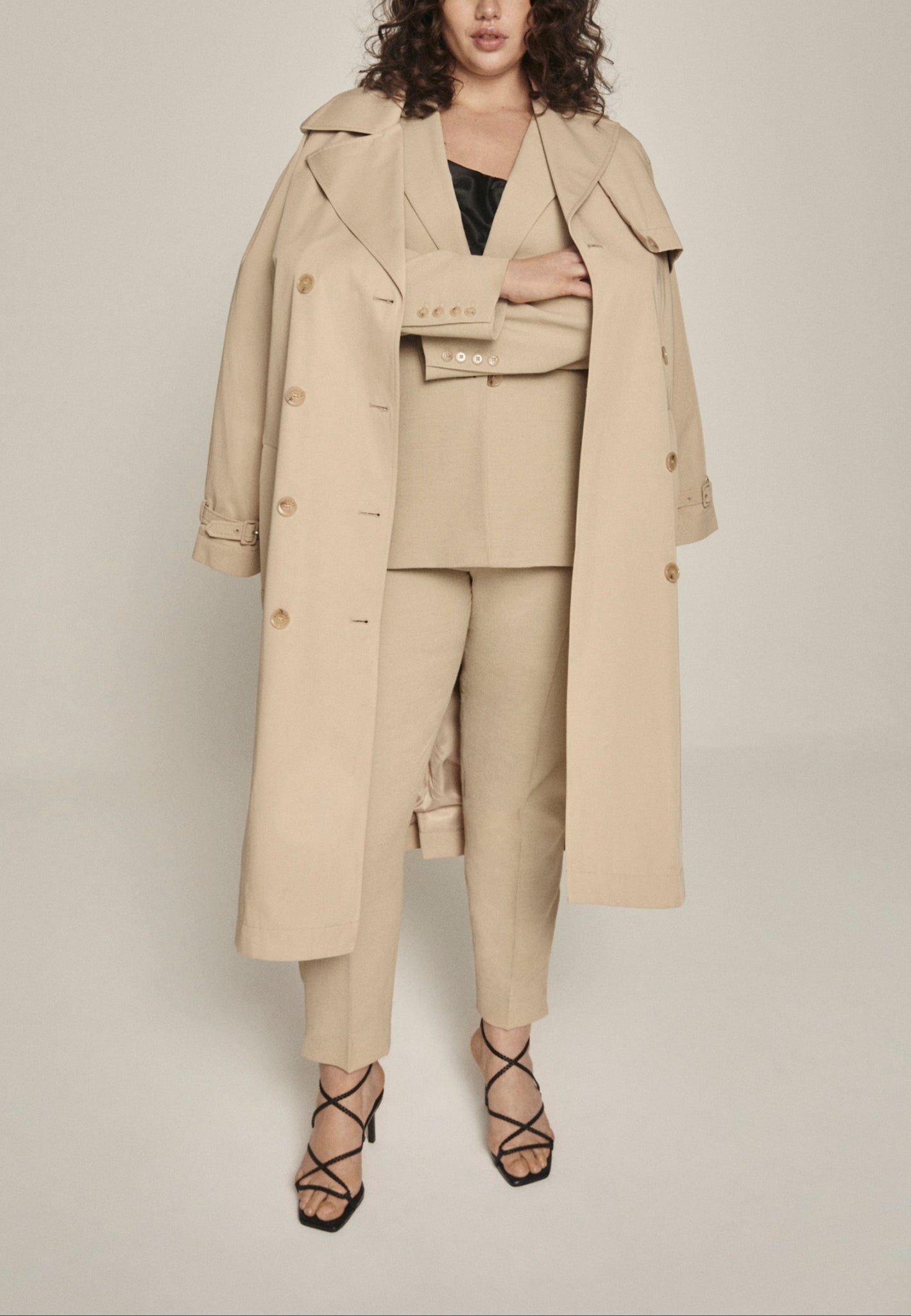 Morly - Manteau - Moka - W