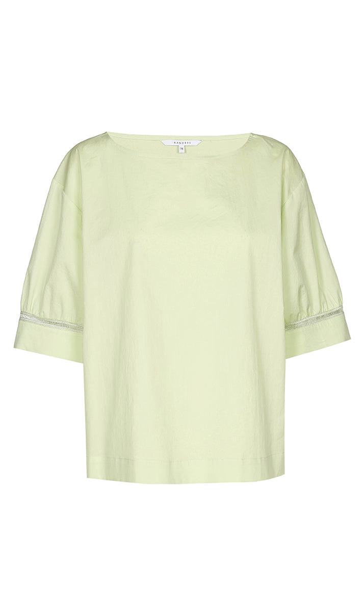 Halus - Blouse - Green Wash - W