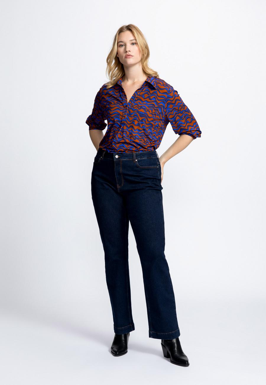 X-Princi - Pantalon - Deep Blue - W