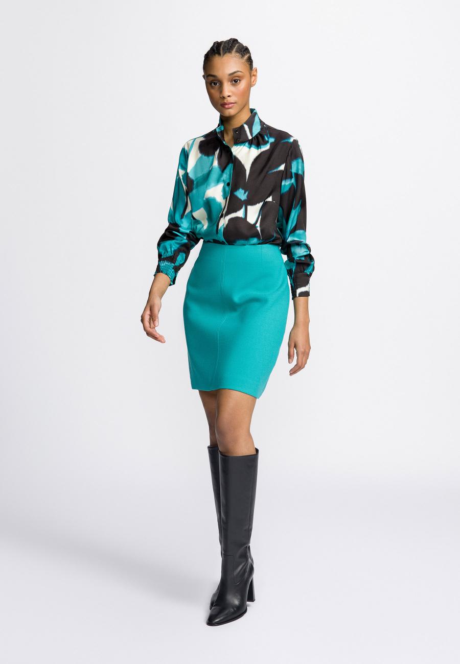 Himmi - Blouse - Pool Blue - W