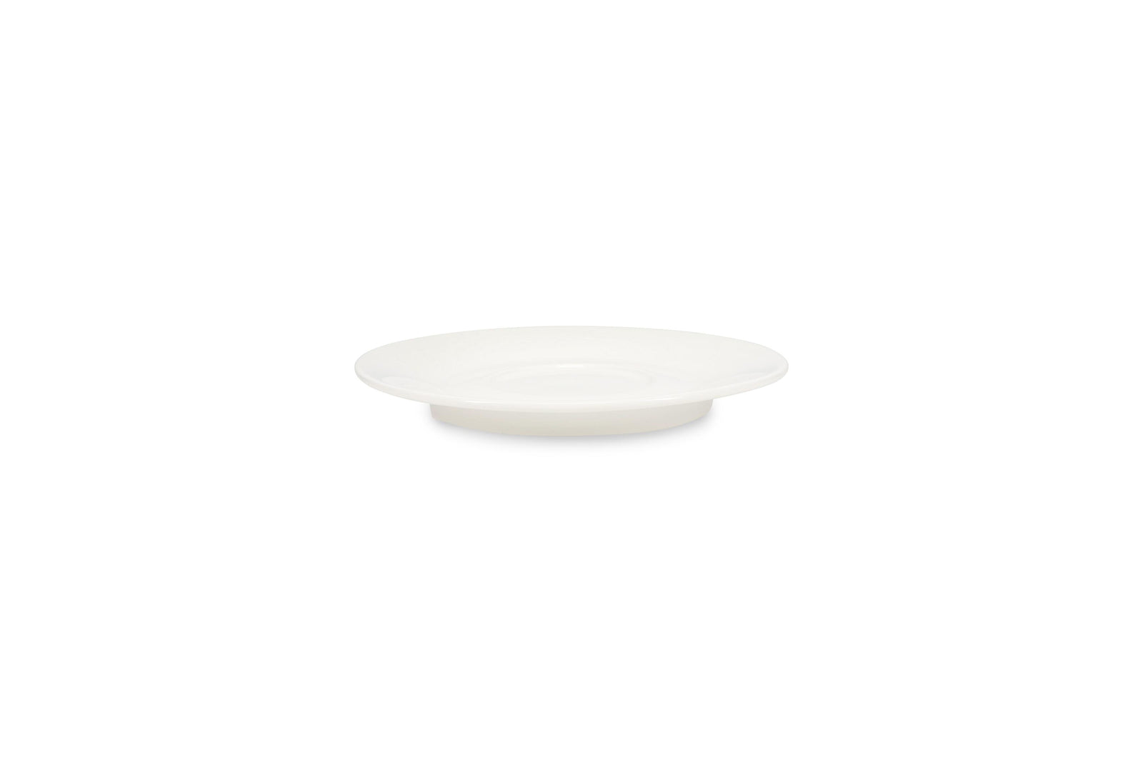 S&P - Barista White Soucoupe 15,5cm pour tasse 16cl et tasse 20,5cl blanc Barista - 1 SET - 6 pièces