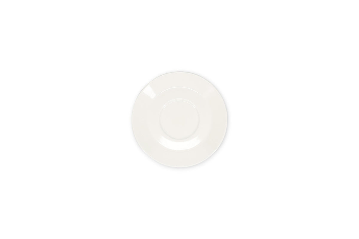 S&P - Barista White Soucoupe 16,5cm pour tasse 28cl blanc Barista - 1 SET - 6 pièces