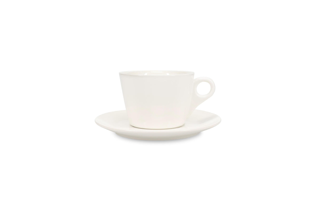 S&P - Barista White Soucoupe 16,5cm pour tasse 28cl blanc Barista - 1 SET - 6 pièces