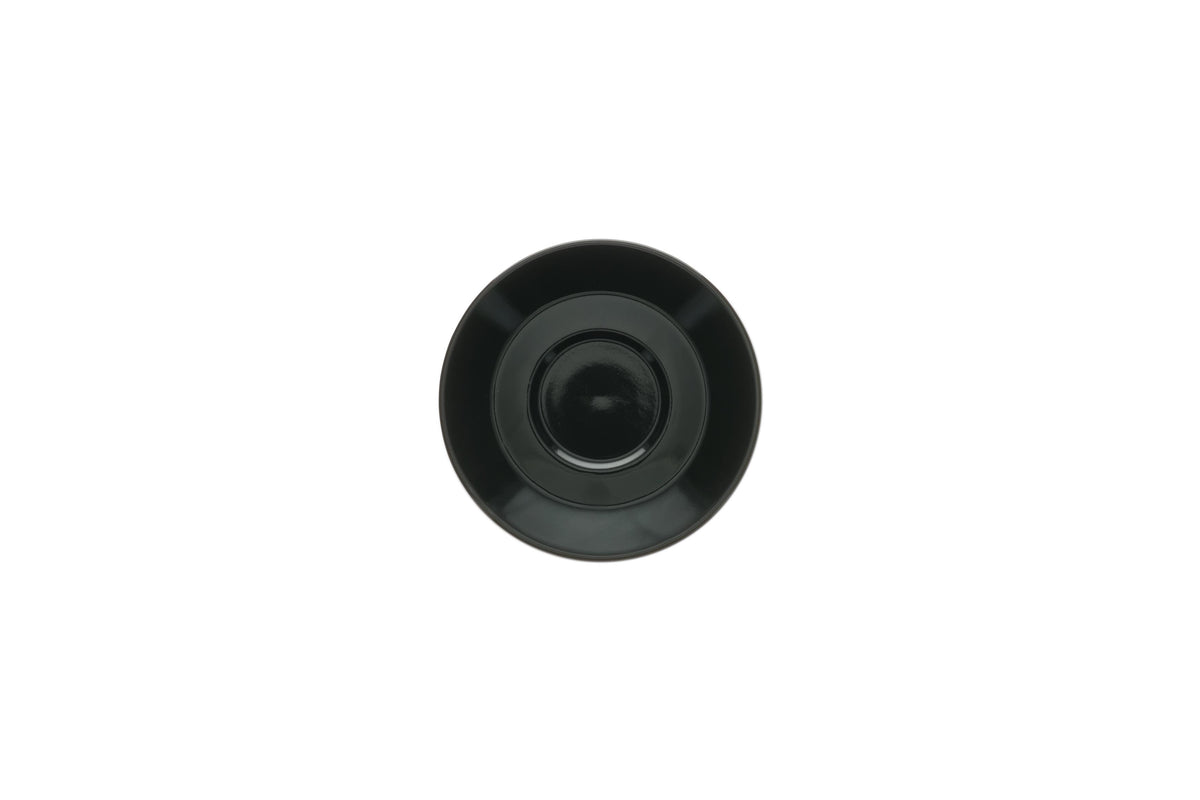 S&P - Barista Black Soucoupe 16,5cm pour tasse 28cl noir Barista - 1 SET - 6 pièces