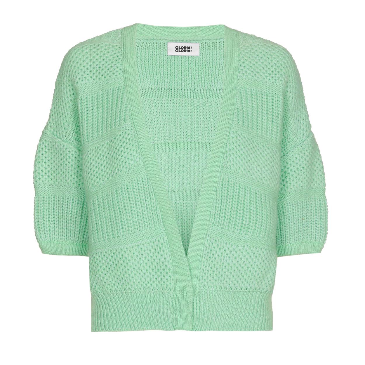 Bubble Cardigan Light Green