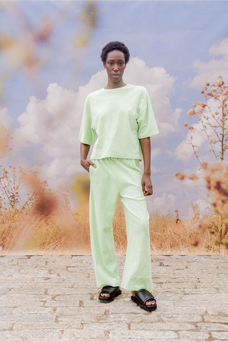 Peace T-Shirt Light Green