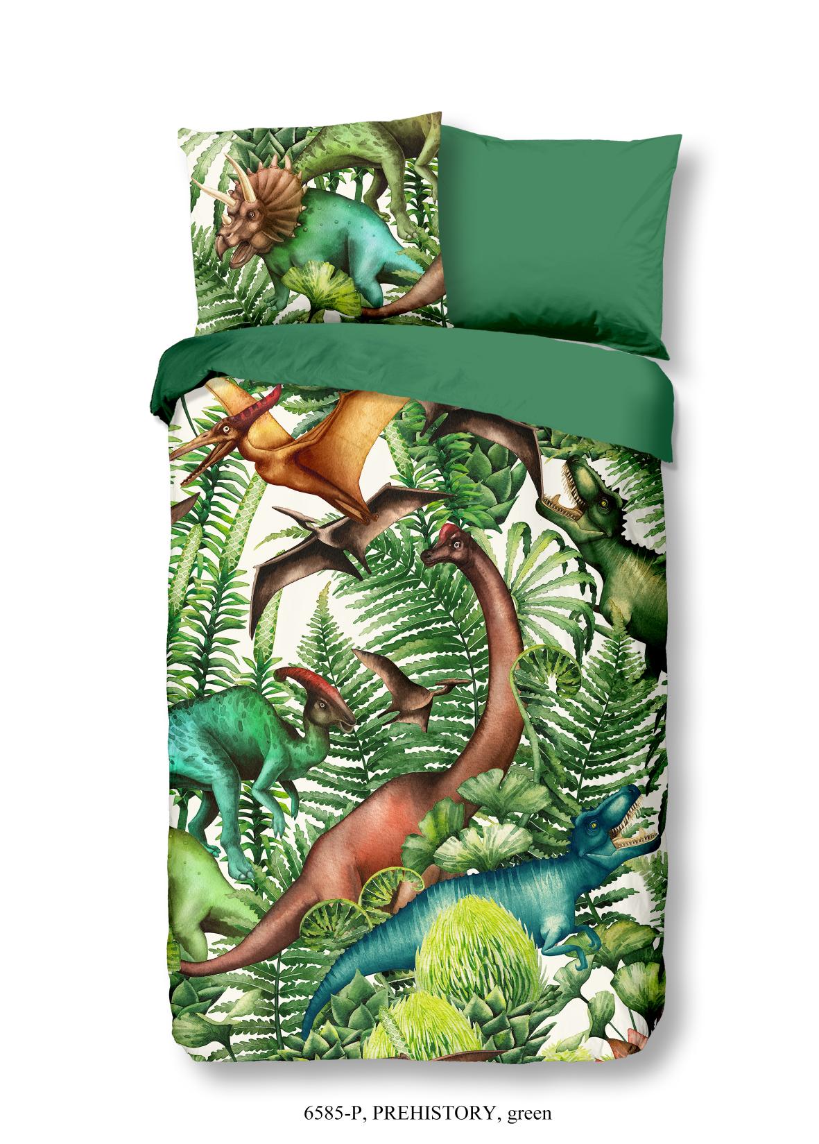 Good Morning - Housse De Couette - Prehistory - Green