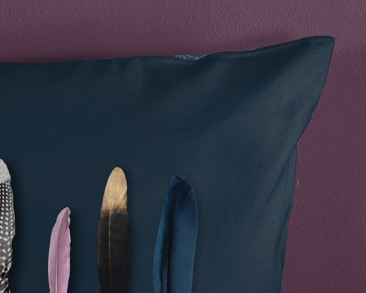 Good Morning - Housse De Couette - Feathers - Blue