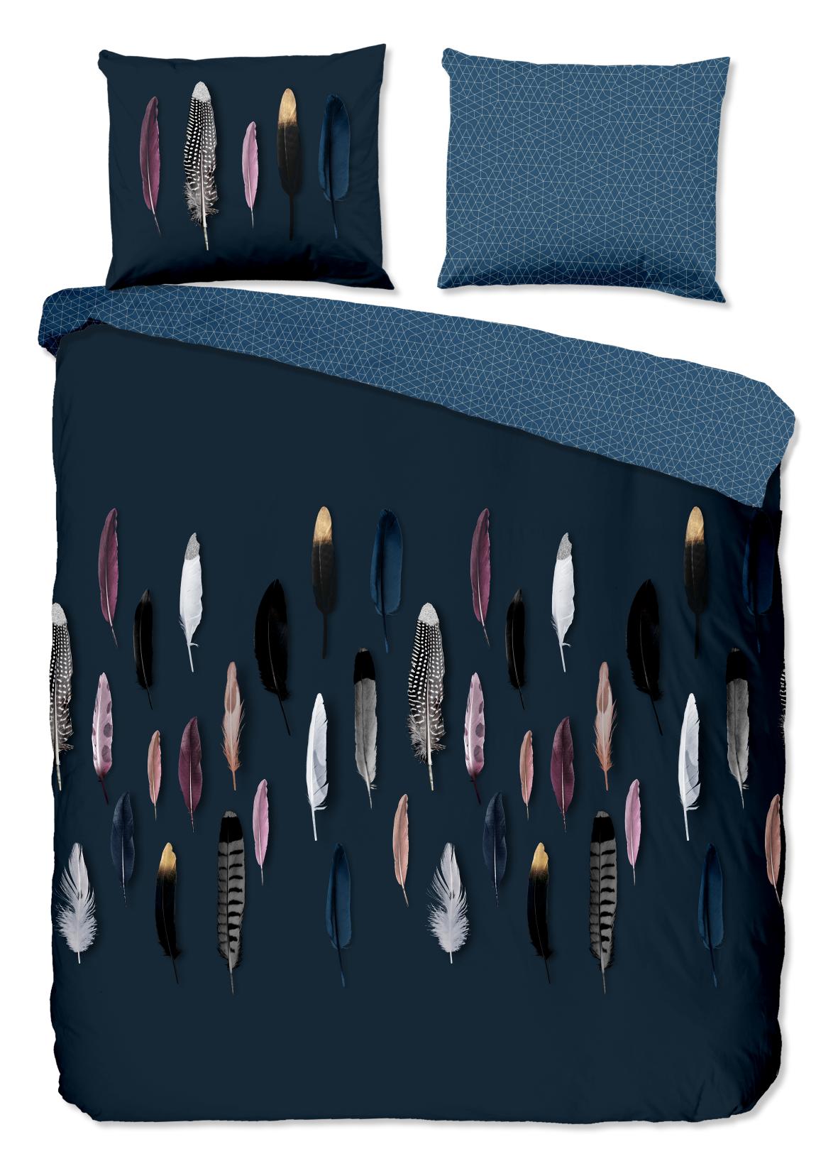 Good Morning - Housse De Couette - Feathers - Blue