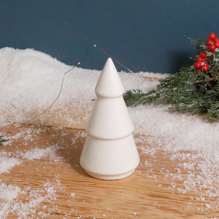 Sapin étoilé en grès, 6"