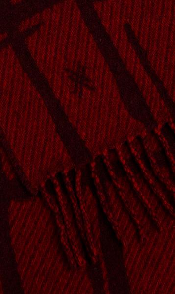 Woven-Grid - Sjaal - Berry