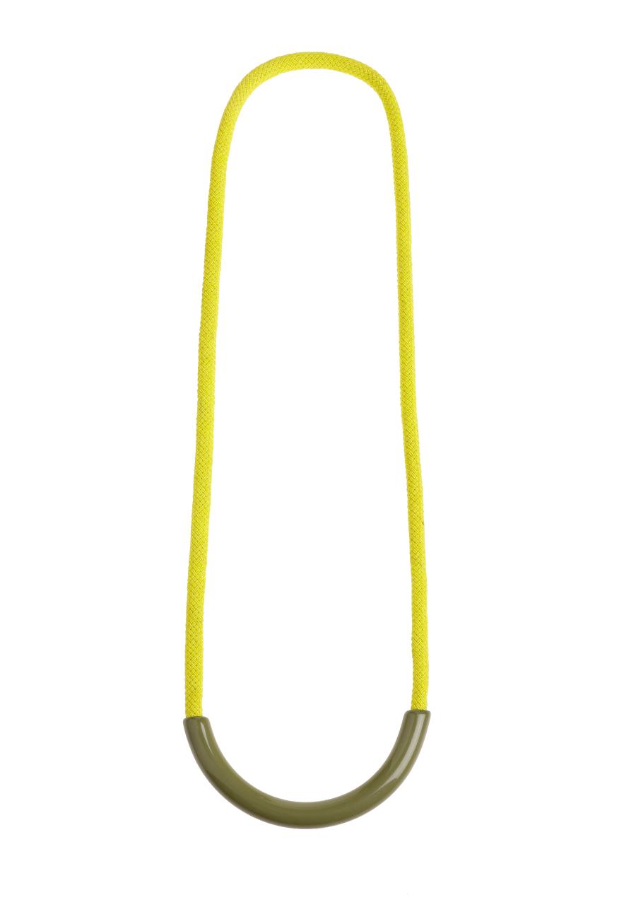 Bijoux - Necklace Adri Long - Green Moss
